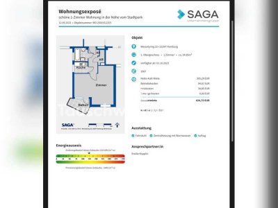 Tauschwohnung: Von klein nach Grüße Wohnung