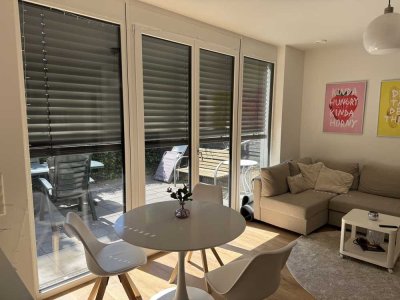 2-Zimmer-Terrassenwohnung mit eigenem kleinen Garten in Landsberg