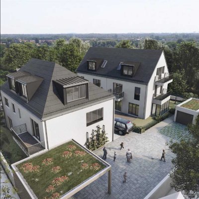 MEINE TRAUMWOHNUNG: NEUBAU-
OBERGESCHOSS-WOHNUNG MIT DURCHDACHTER ARCHITEKTUR IN DACHAU