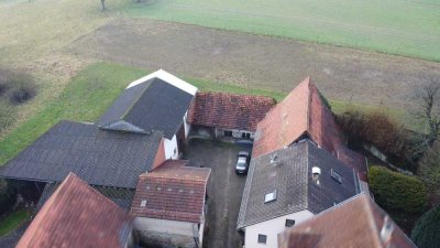 Landwirtschaftliches Anwesen mit rund 4000 m² Grundstück
