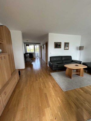 Möblierte 3-Zimmer-Wohnung mit 2 Balkonen!