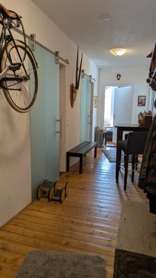 3-Zimmer-Hochpaterrewohnung im Loftstyle
