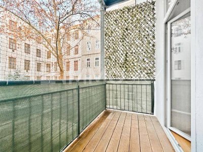 Nahe Traisengasse - 2-Zimmer Altbauhit mit Balkon! Befristet vermietet