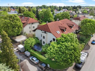 Fasanerie: Sehr helle und ruhige Maisonette-Wohnung (OG+DG), '84, ca. 101 m², 2 Bäder, 2 Balkone, TG