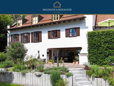 Wohnen mit Stil und Privatsphäre: Repräsentatives Stadthaus mit Einliegerapartment in Burgnähe