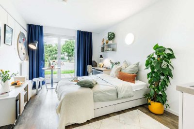 Helle 1-Zimmer Wohnung im 4. OG in Darmstadt-Nord