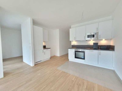 Sonne, Regen, Schnee - großzügige 2-Zimmerwohnung mit überdachter Loggia in den WeserHöfen