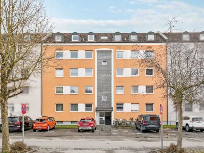 Sehr gepflegte 2-Zimmer-Dachgeschosswohnung in zentrumsnaher Lage von Erding