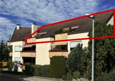 Provisionsfrei - Familienfreundliche 5-Zimmer Dachgeschosswohnung