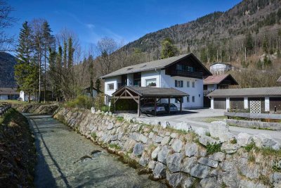 Charmante 3-Zimmer-Wohnung in Oberau mit traumhaften Blick auf den "grünen Fleck"