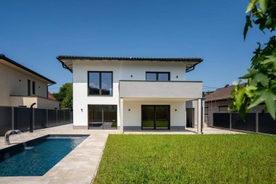 Neuwertiges Traumhaus mit Pool in Ebenthal – Hochwertig, modern & bezugsfertig!