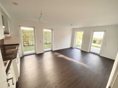 Hochwertig ausgestattete Wohnung mit Terrasse - Eingebettet in den grünen Gemeinschaftsgarten