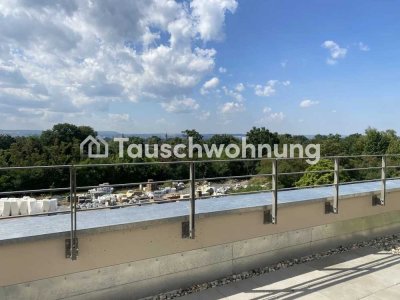 Tauschwohnung: Dachterrasse in Dresden, Neustadt mit tollem Ausblick