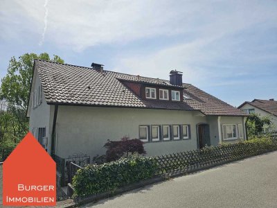 Eine richtig große Wohnung - mit Garten, Garage und Stellplatz in Erlenbach