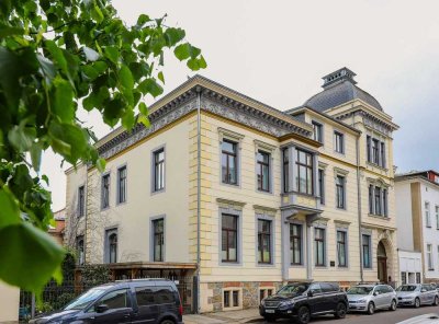 Einzeldenkmal im Waldstraßenviertel: Helle+ruhige 5-Zimmerwhg. mit Stuck, 3 min Fußweg ins Rosental