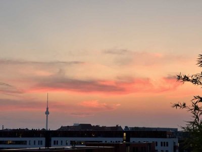Stilvolle möblierte 3-Raum-Penthouse-Wohnung mit geh.Innenausstattung/Terrasse/EBK (10/25-5/26)