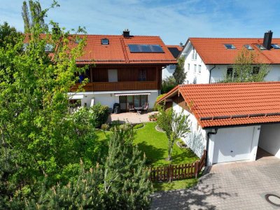 Schöne, neuwertige Doppelhaushälfte in ruhiger u. sonniger Lage von Holzkirchen
