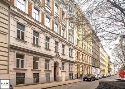 ** Bis 09/2028 befristet vermietete 2 Zimmer Altbauwohnung mit Balkon ** Nähe Augarten **