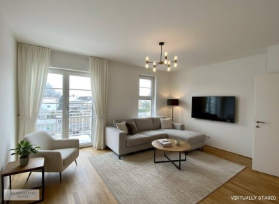 WOHNEN BEIM SCHLOSSPARK | POTTENDORF - sanierte Balkonwohnung, tolle Aufteilung