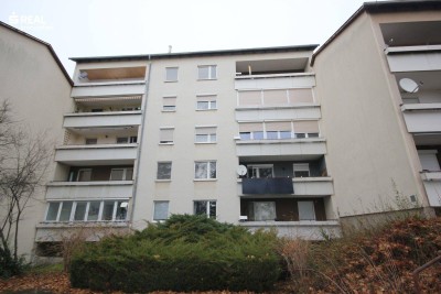 Ruhige 3-Zimmer-Wohnung mit großer Süd-Loggia und Weitblick