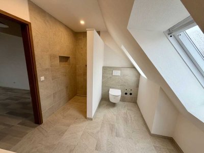 Neu renovierte helle 2,5-Zimmer Dachgeschosswohnung mit Küche in Neulingen