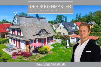 Umsatzstarkes (Ø ca. 46.315 €/Jahr) und energieeffizientes Reetdachhaus mit Sole-Wärmepumpe in Glowe