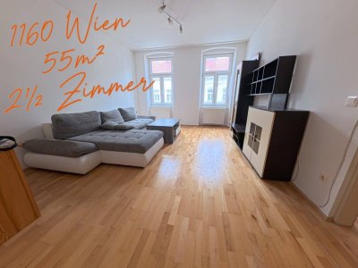 1160 Wien - 55m² Wohnung im Eigentum - 2½ Zimmer, Küche, Bad