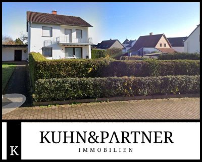 *Kuhn & Partner* Einfamilienhaus mit enormen Potenzial und tollem Grundstück