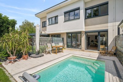 Exklusives Designhaus mit Privatpool &amp; Garten in Wien-Donaustadt