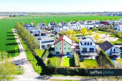 Moderne Doppelhaushälfte der Effizienzklasse A+ mit Garage, Garten und Terrasse in Köln-Lövenich