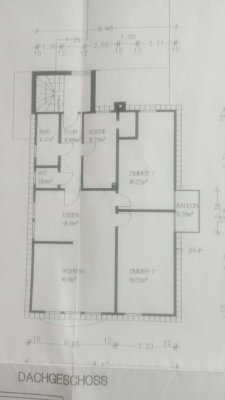 Dachgeschosswohnung zu vermieten