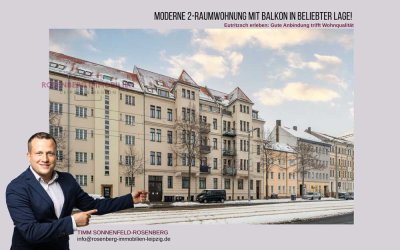 Moderne 2-Raumwohnung mit Balkon in beliebter Lage!