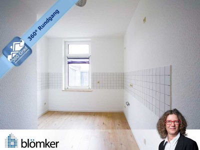 Blömker! Renovierte 3,5-Raum Wohnung mit Gemeinschaftsgarten in Gladbeck!