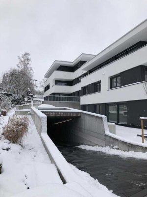 Modern geschnittene Gartenwohnung im Zentrum von Grafenau