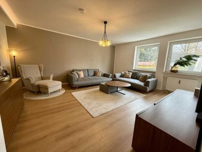 Modern sanierte 3-Zimmer-Gartenwohnung in Ottobrunn – Smart-Home, Loggia & Garage