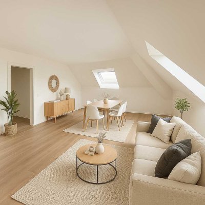 Lichtdurchflutete DG-Wohnung als Kapitalanlage oder Rückzugsort - provisionsfrei