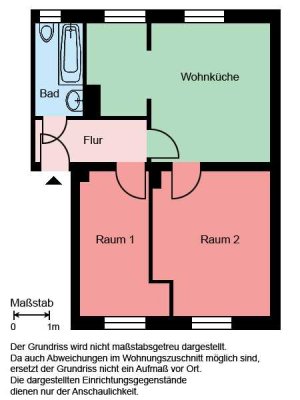 2-Zimmer-Wohnung in Datteln Meckinghoven
