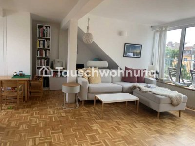 Tauschwohnung: Helle Maisonette Wohnung in Sülz gegen Haus im Grünen