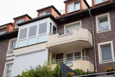 Charmantes 1-Zimmer-Apartment mit Balkon und Weitblick – mitten in der Monheimer Innenstadt