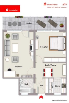 Kelkheim: Erdgeschosswohnung für den perfekten Start ins eigene Zuhause