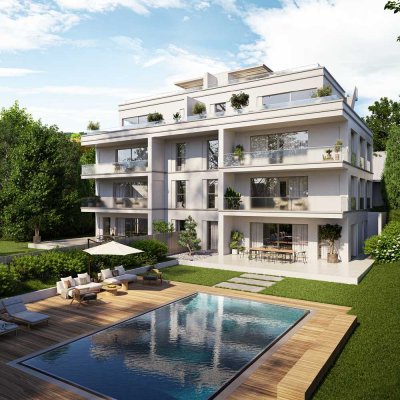 Gartengeschoss VILLA GLUCK - Außergewöhnliches Neubauprojekt im Komponistenviertel Wiesbaden