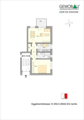 Ihre neue 2 Raumwohnung in Gerschede