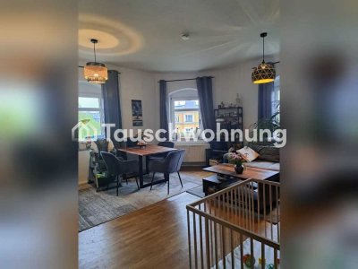 Tauschwohnung: 3 Zimmer-Dachgeschosswohnung unweit des Hermann-Seidel-Parks