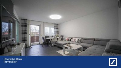 3-Zimmer-Wohnung mit Balkon, Garage und Einbauküche