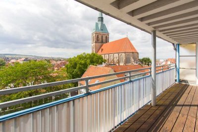 Penthouse mit Panoramablick – 4 Zi., 120 m² über den Dächern von Hildesheim