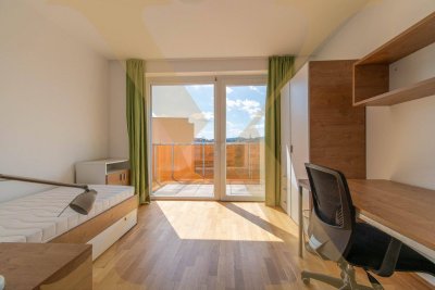 WG-geeignet! Möblierte 3,5-Zimmer-Wohnung mit großzügigem Balkon in Linz zu vermieten!