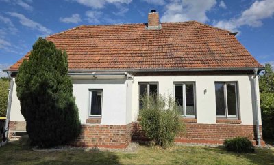 Wohnung im Erdgeschoss eines Einfamilienhauses in Valluhn Lüttow-Valluhn