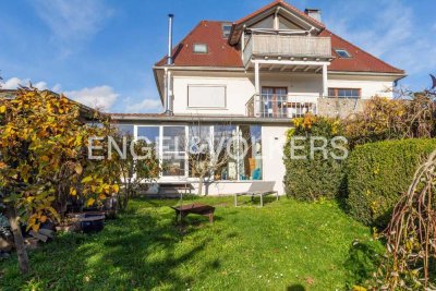 Helle 3-Zimmer-Erdgeschosswohnung mit Garten und Sauna in See-Nähe