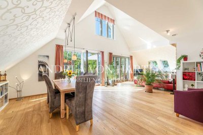 Architektur trifft Atmosphäre – stilvolles Penthouse mit beeindruckender Deckenhöhe