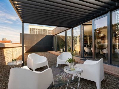 Penthouse über den Dächern Leipzigs – Dachterrasse, Ruhe & Zentrum vereint